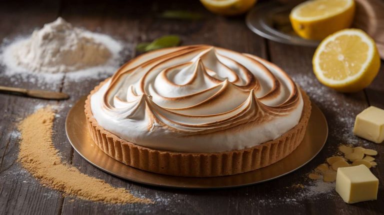 « Cette recette de tarte au citron meringuée est inratable, même la meringue tient plusieurs heures sans problème »