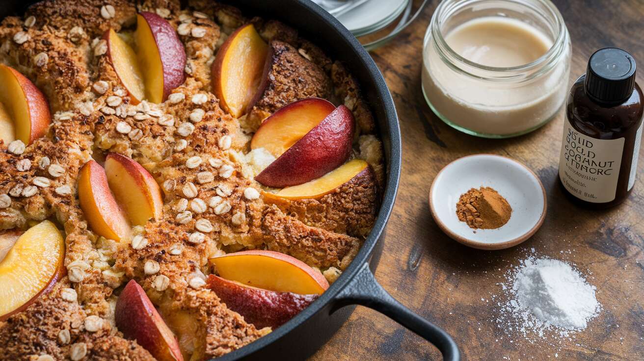 L&rsquo;ingrédient qu&rsquo;on oublie dans un gratin de fruits et qui lui donne du croquant
