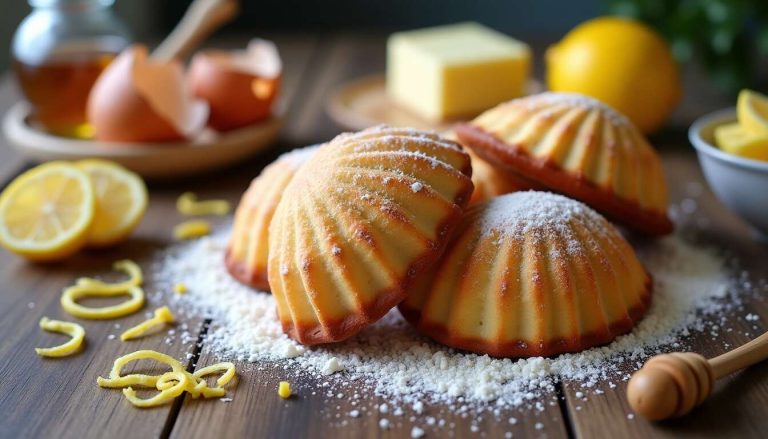 Recette de madeleines au citron de Cyril Lignac